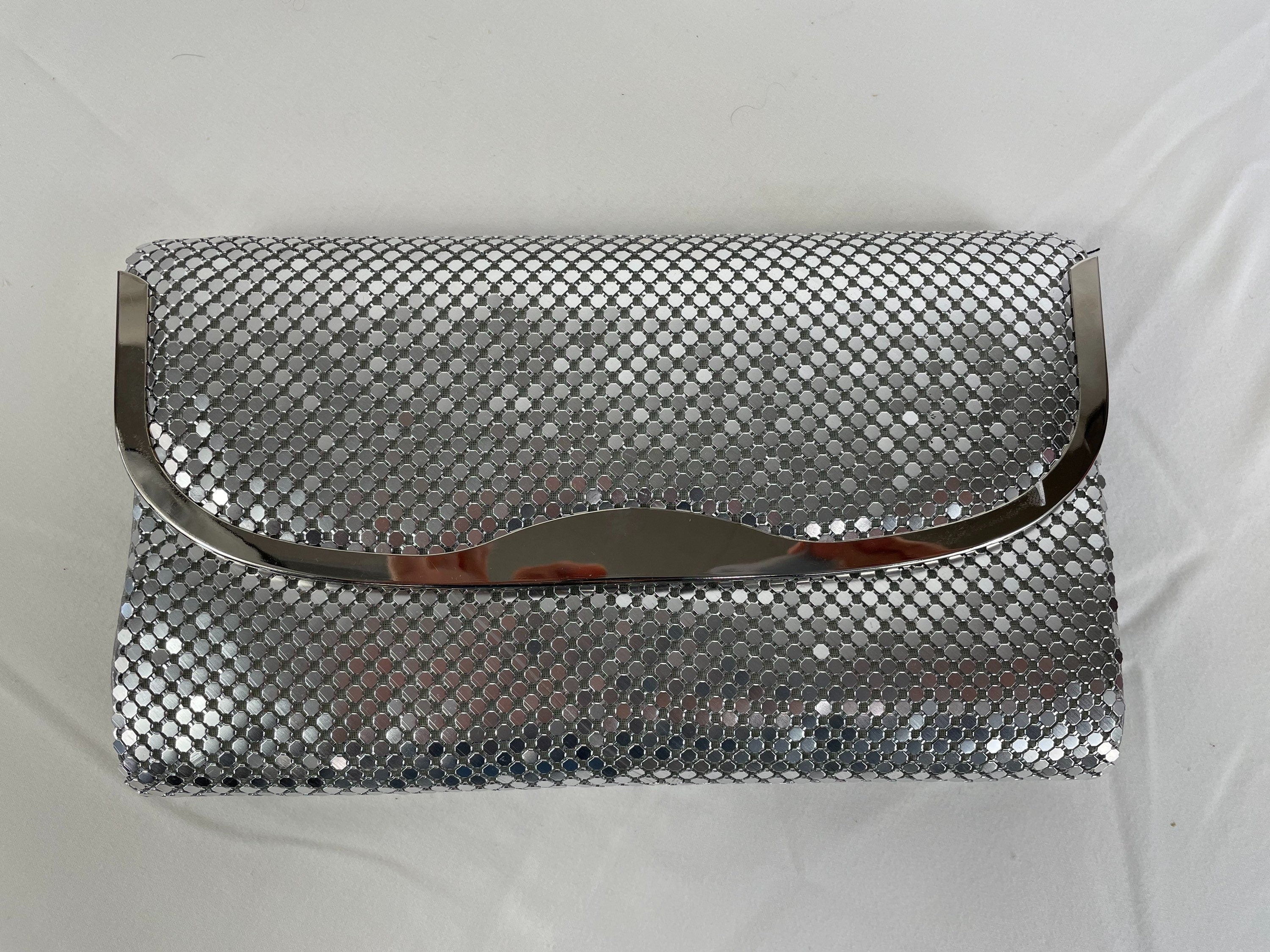 After Five Clutch Evening Purse Handbag Silver Vintage New - Etsy