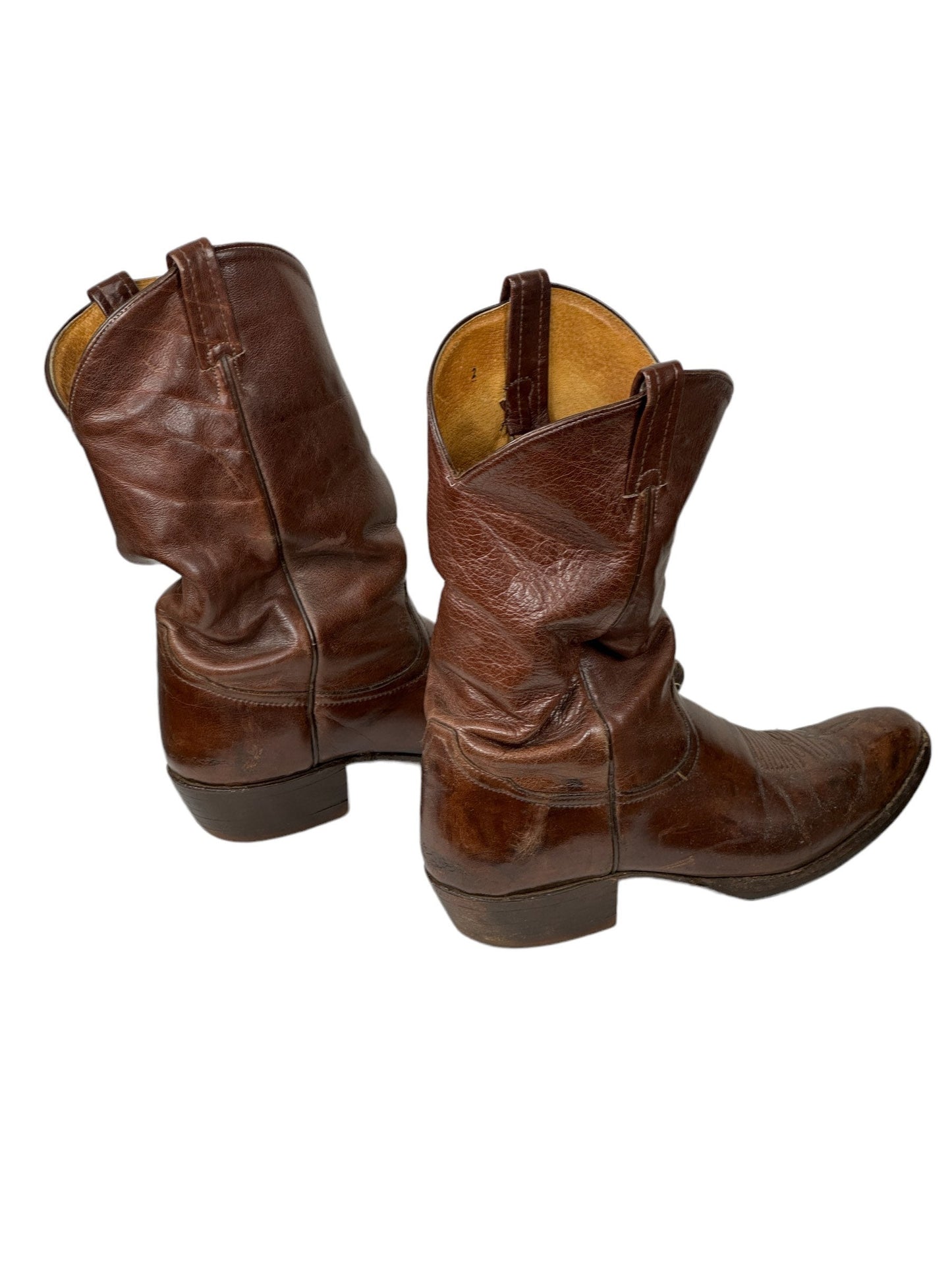 Vintage Tony Lama brown boots style 61534 Size 12.5