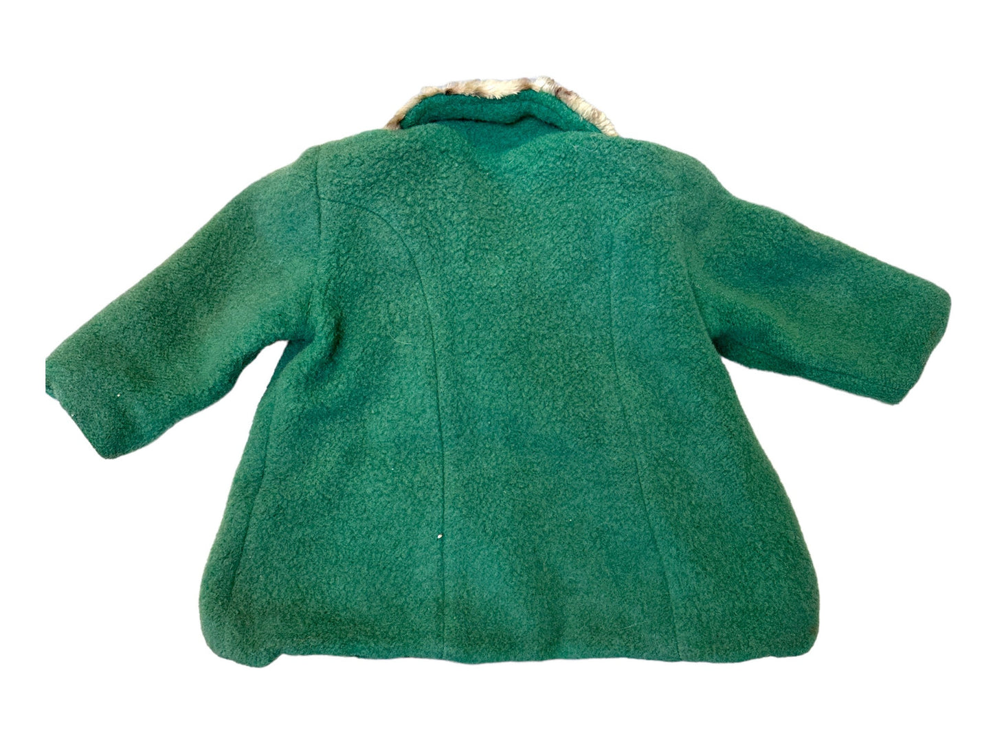 1950s wool jacket and overalls with bonnet Size approx 24 mos